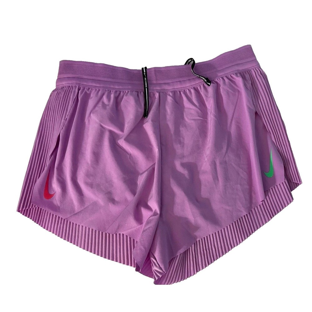 Nike AeroSwift Dri-FIT ADV Lilac Running racing Shorts FN2328-532 Women’s XL NEW